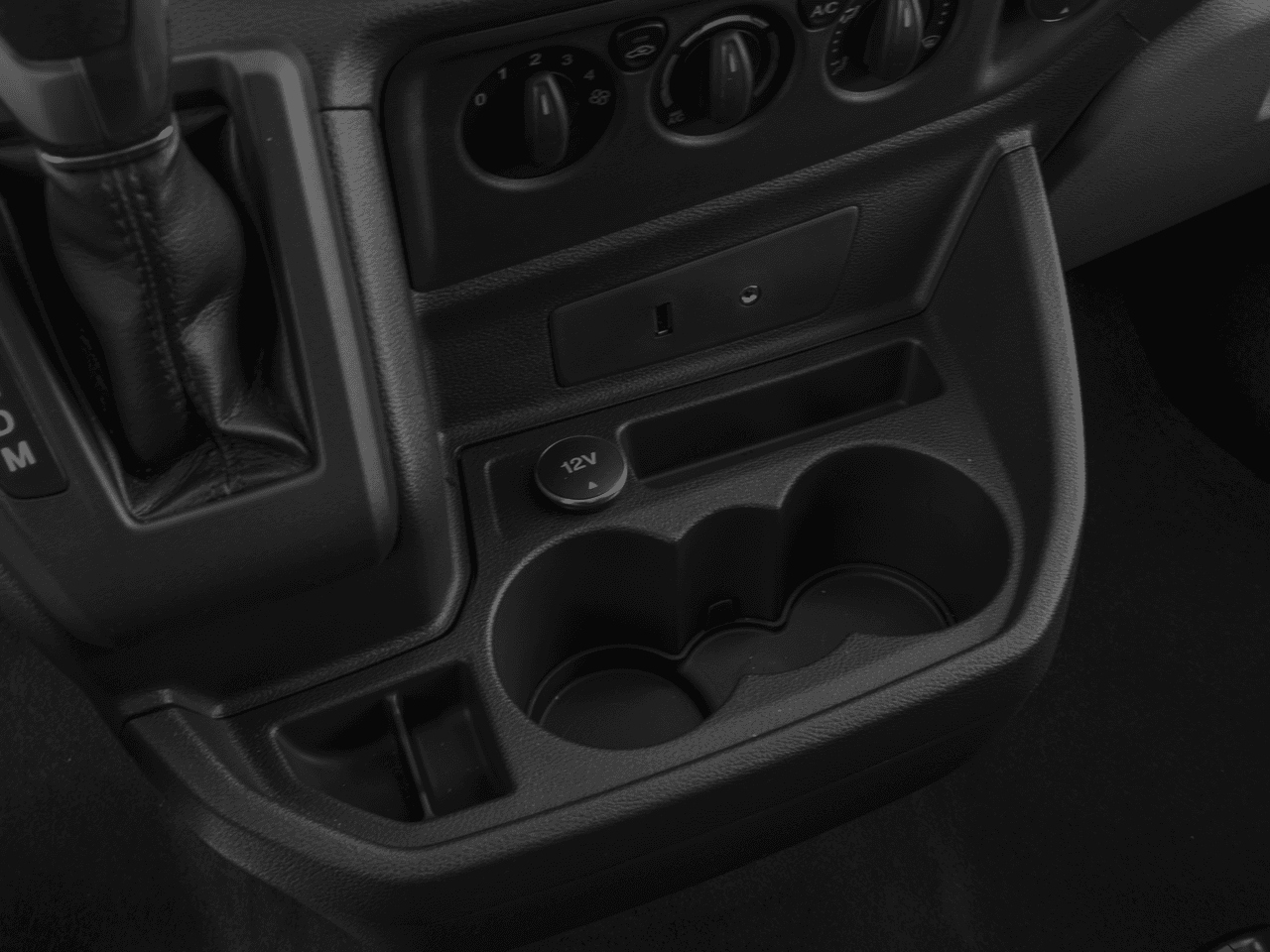 2017 Ford Transit Wagon T-150 130" Med Roof XLT Sliding RH Dr - Interior Center Storage Console