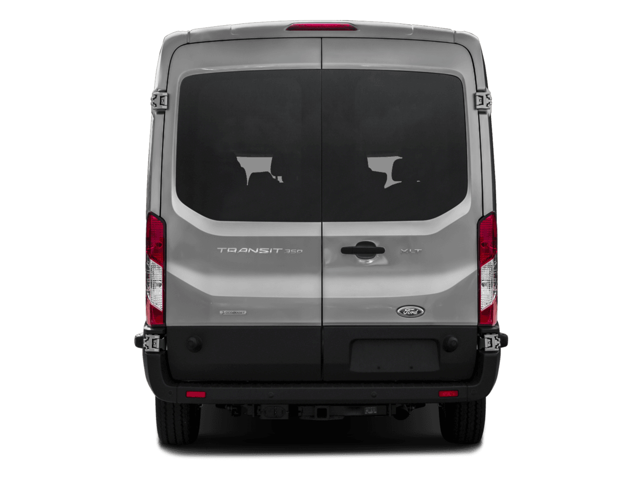 2017 Ford Transit Wagon T-350 148" Med Roof XLT Sliding RH Dr - Rear (full)