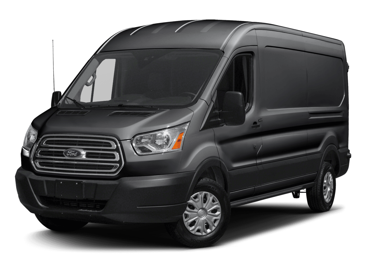 2017 Ford Transit Van T-350 130" Med Rf 9500 GVWR Dual Dr - Front 3/4, facing to the left