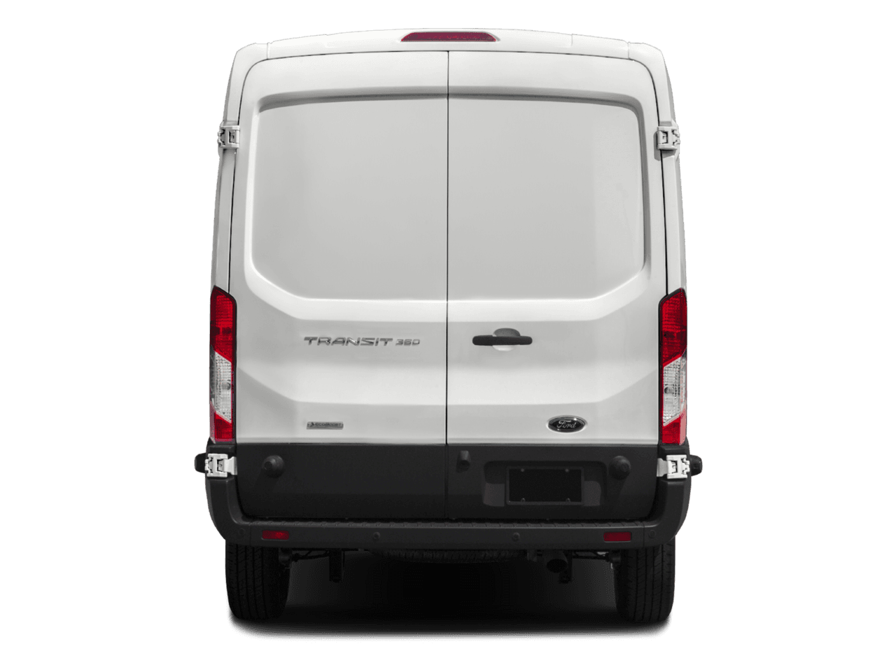 2017 Ford Transit Van T-350 130" Med Rf 9500 GVWR Dual Dr - Rear (full)