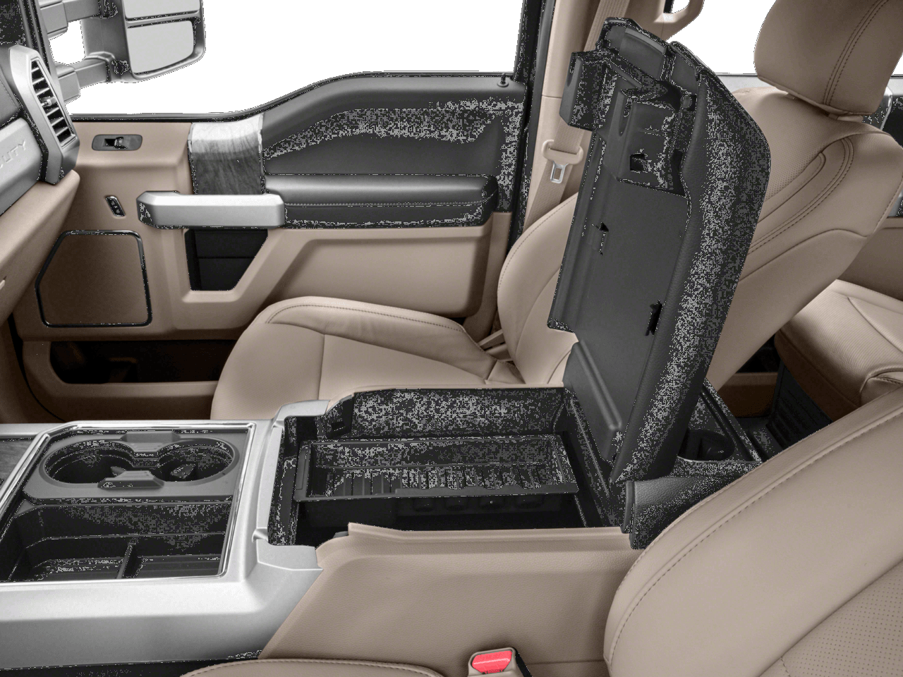 2017 Ford Super Duty F-450 DRW XL 4WD Crew Cab 8' Box - Interior Center Storage Console