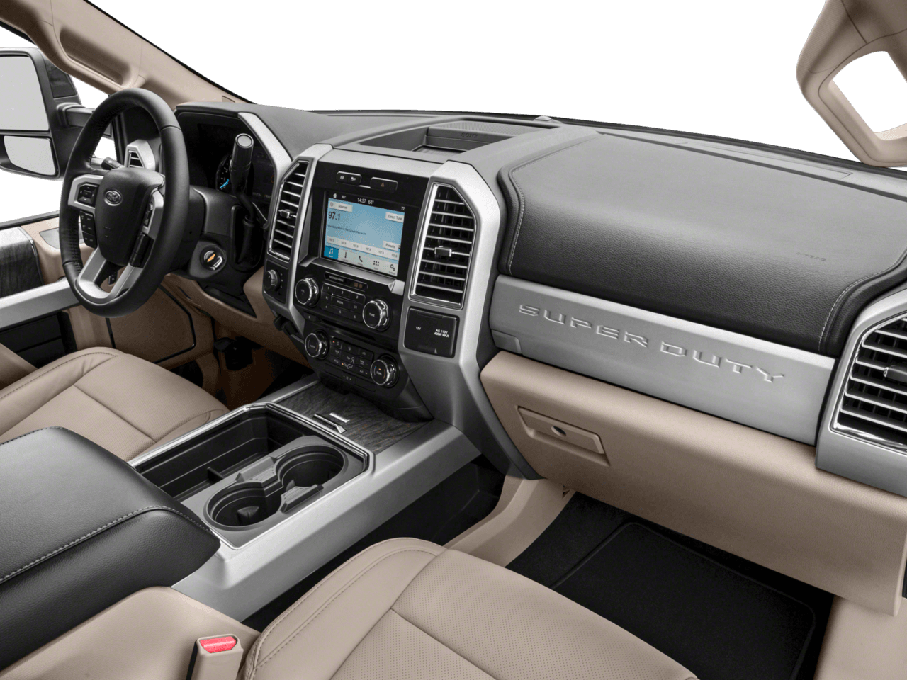 2017 Ford Super Duty F-450 DRW XL 4WD Crew Cab 8' Box - Interior Passenger Dash