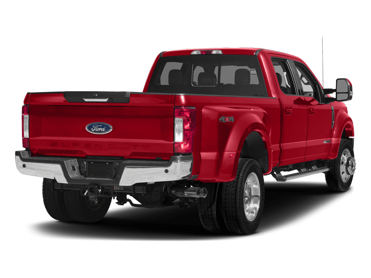 2017 Ford Super Duty F-450 DRW XL 4WD Crew Cab 8' Box - Rear 3/4, facing to the right