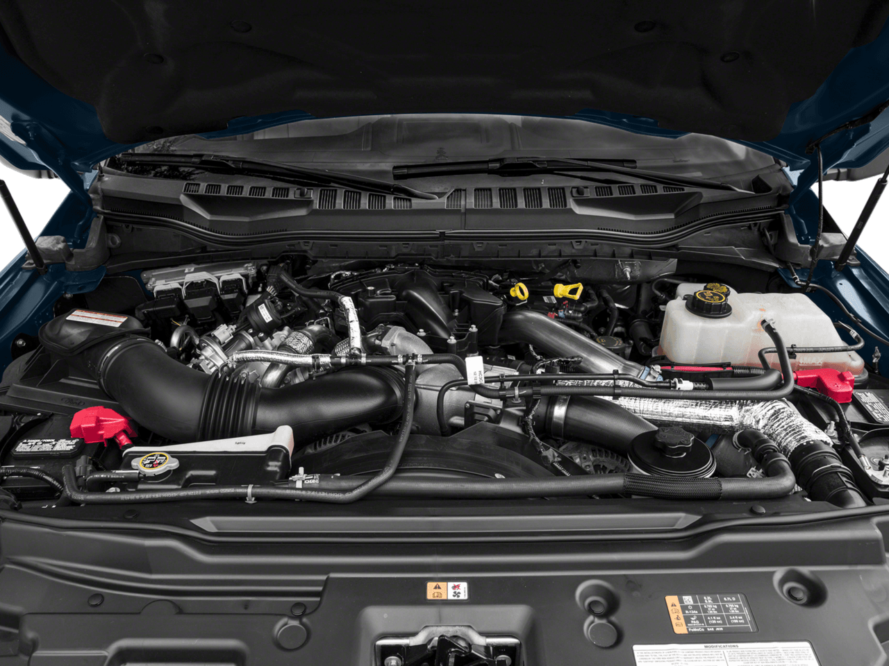 2017 Ford Super Duty F-450 DRW XLT 4WD Crew Cab 8' Box - Interior Engine Shot Feature