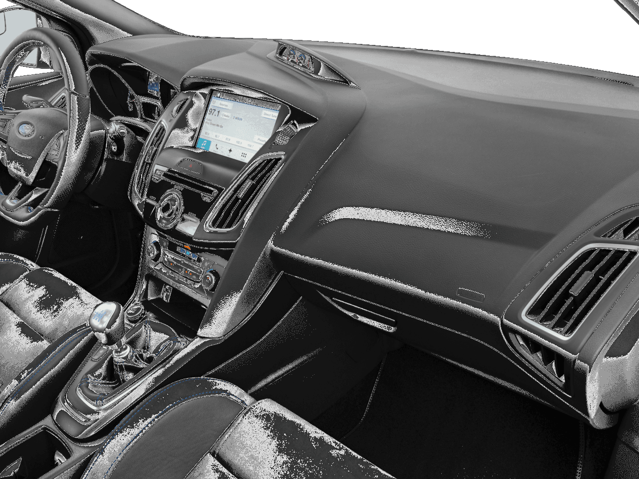 2017 Ford Focus RS Hatch - Interior Passenger Dash