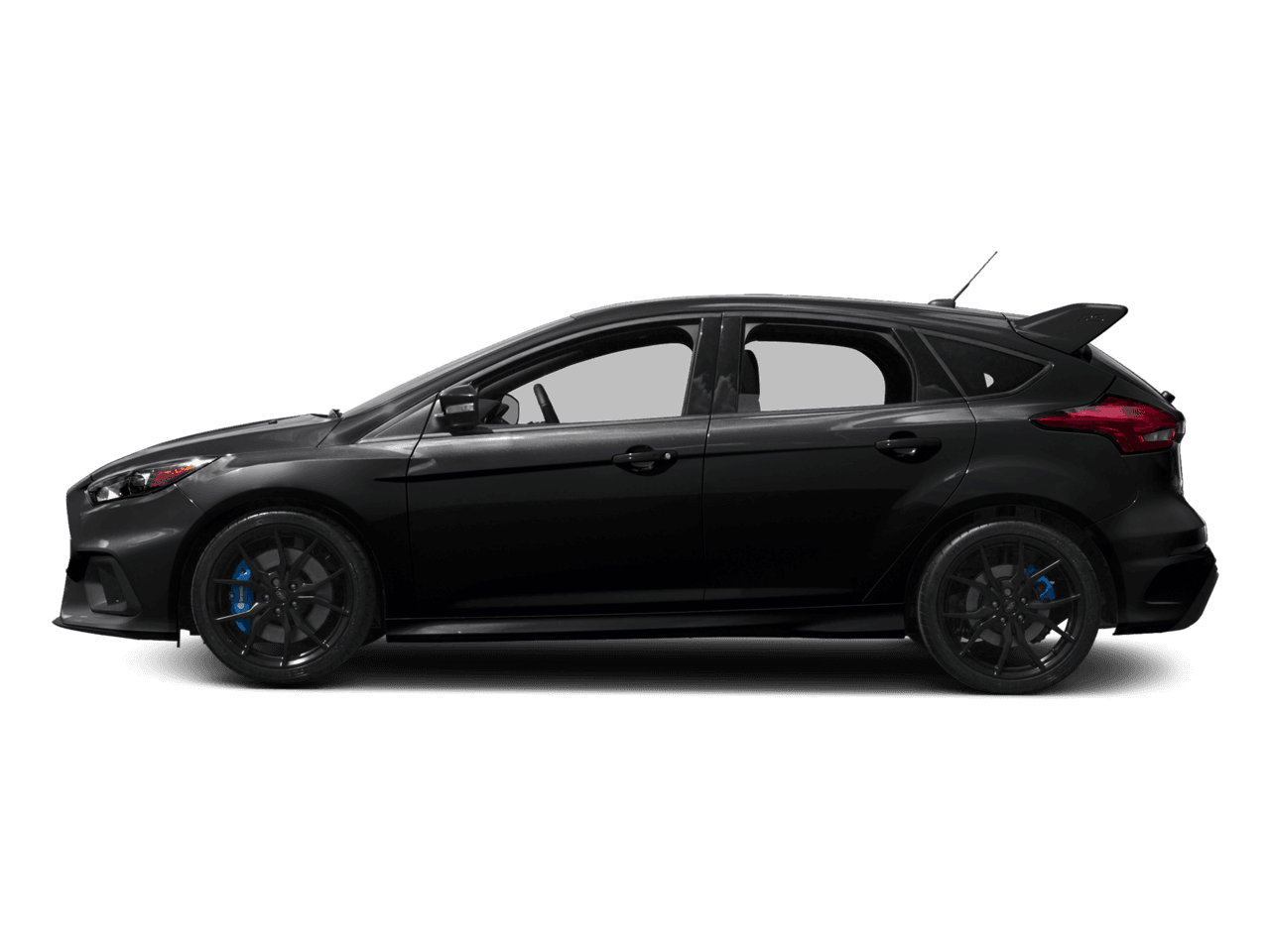 2017 Ford Focus RS Hatch - Profile, facing to the left