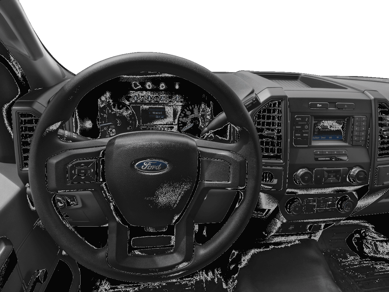 2017 Ford F-150 XL 2WD Reg Cab 6.5' Box - Interior Drivers Dash