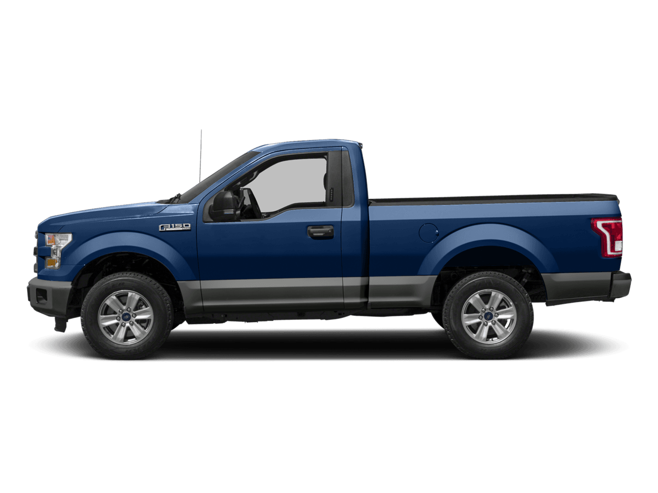 2017 Ford F-150 XLT 2WD Reg Cab 6.5' Box - Profile, facing to the left