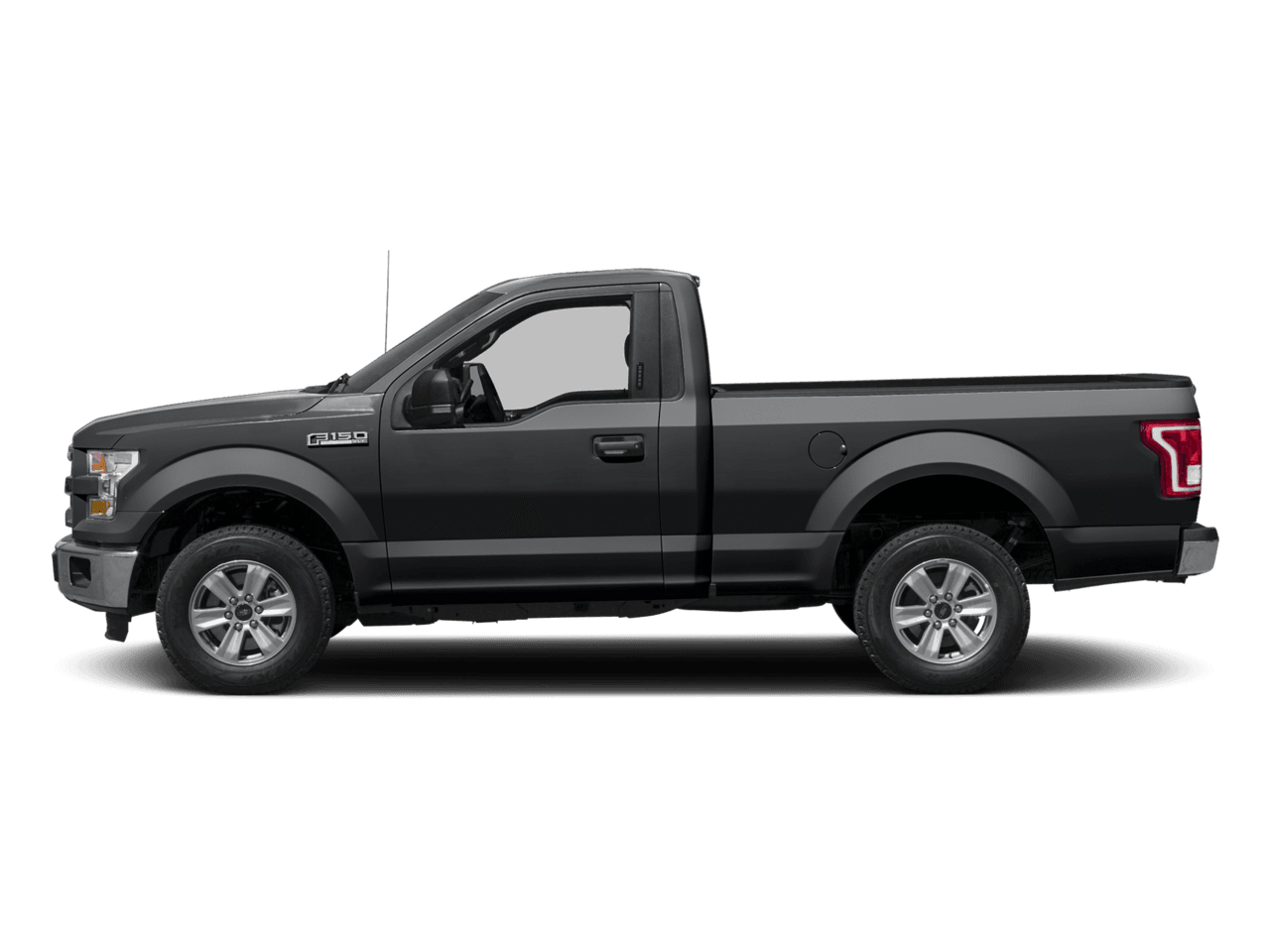 2017 Ford F-150 XLT 2WD Reg Cab 6.5' Box - Profile, facing to the left