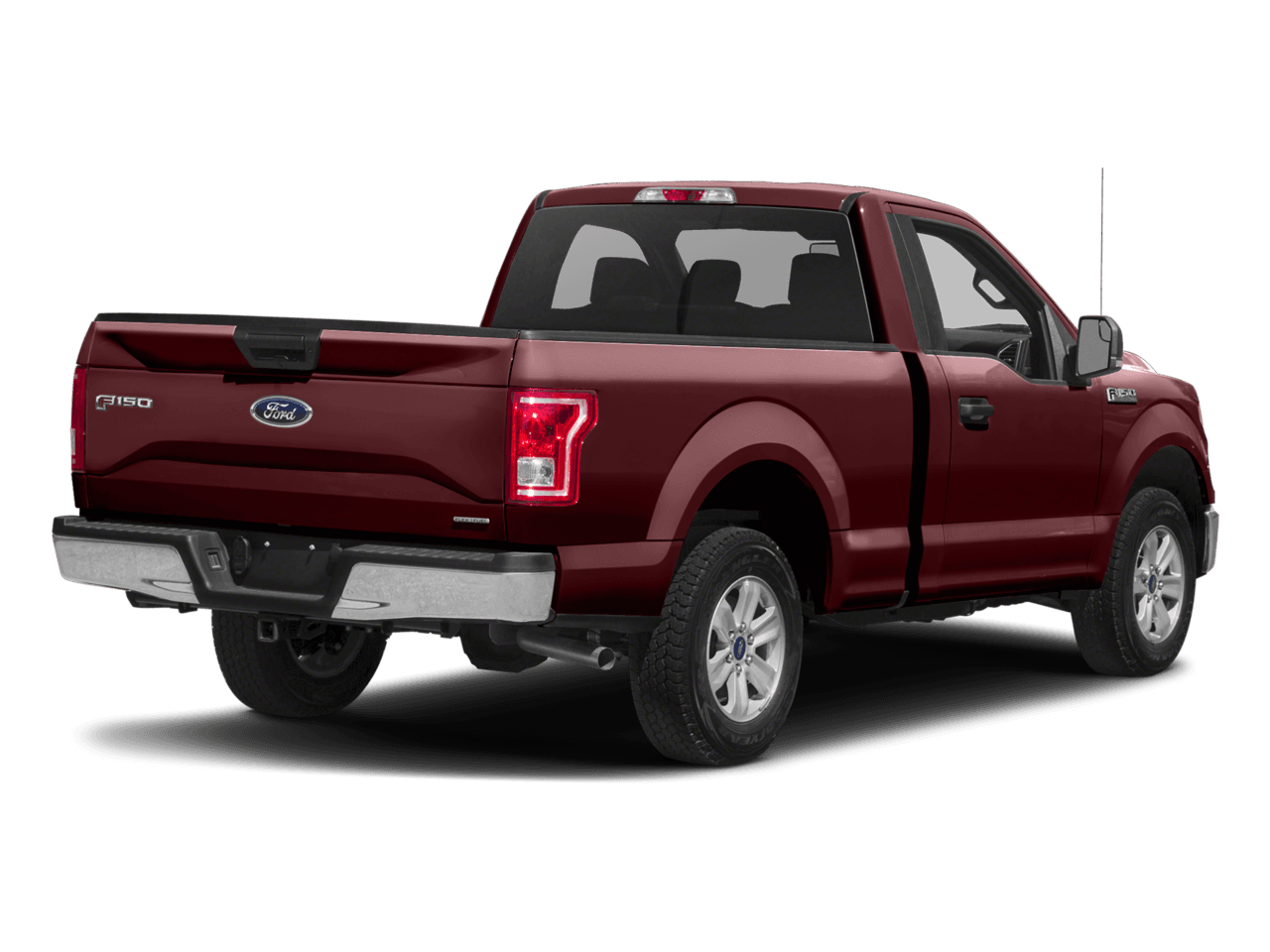 2017 Ford F-150 XLT 2WD Reg Cab 6.5' Box - Rear 3/4, facing to the right