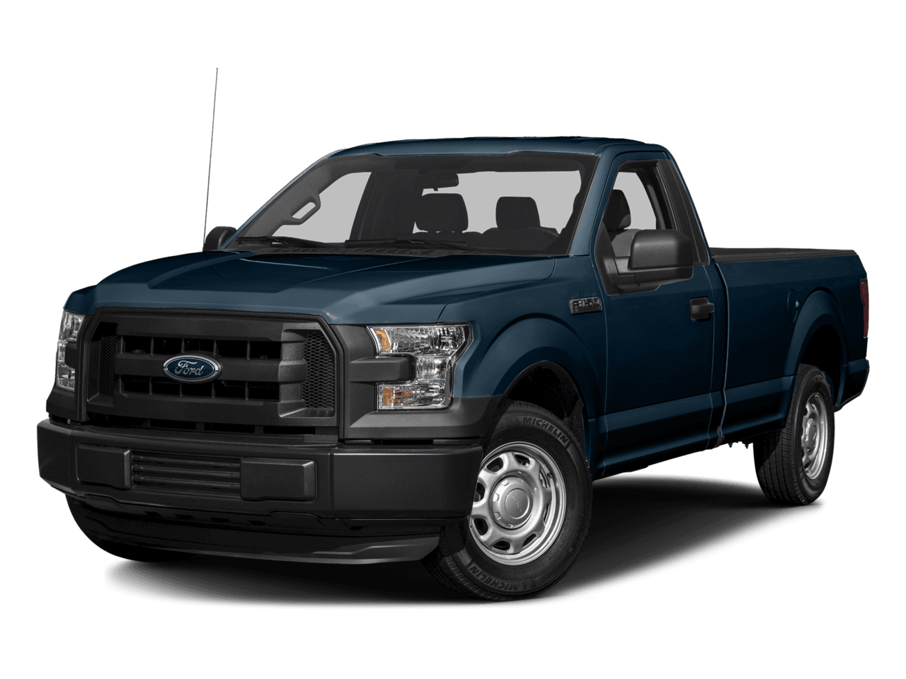 2017 Ford F-150 XL 4WD Reg Cab 6.5' Box - Front 3/4, facing to the left