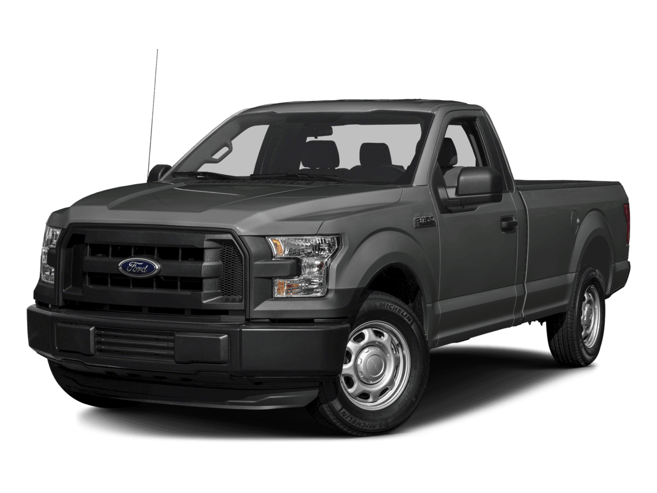 2017 Ford F-150 XL 4WD Reg Cab 6.5' Box - Front 3/4, facing to the left