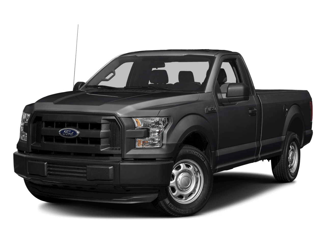 2017 Ford F-150 XL 4WD Reg Cab 6.5' Box - Front 3/4, facing to the left