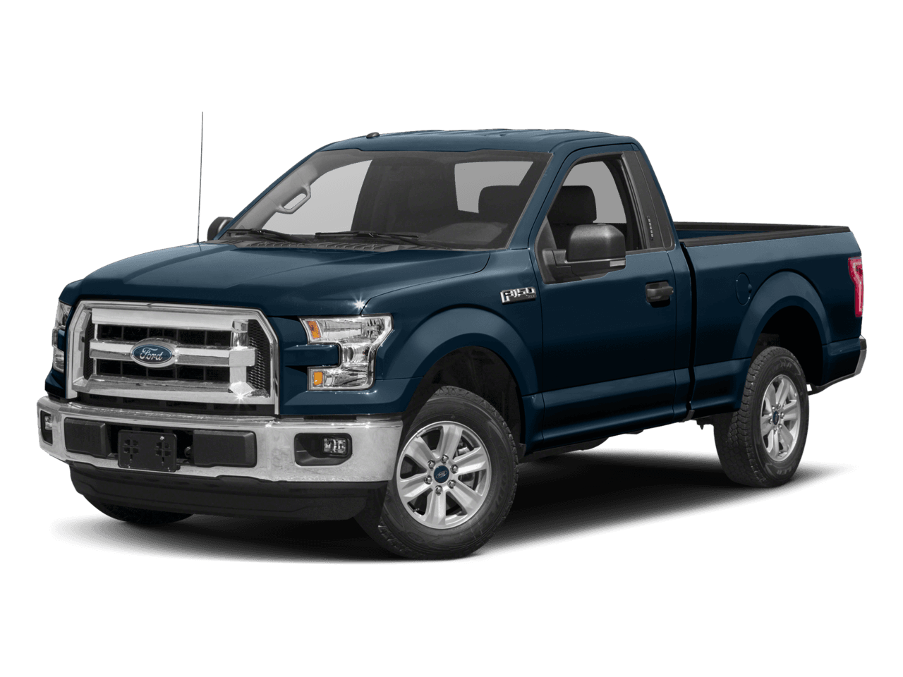 2017 Ford F-150 XLT 4WD Reg Cab 6.5' Box - Front 3/4, facing to the left