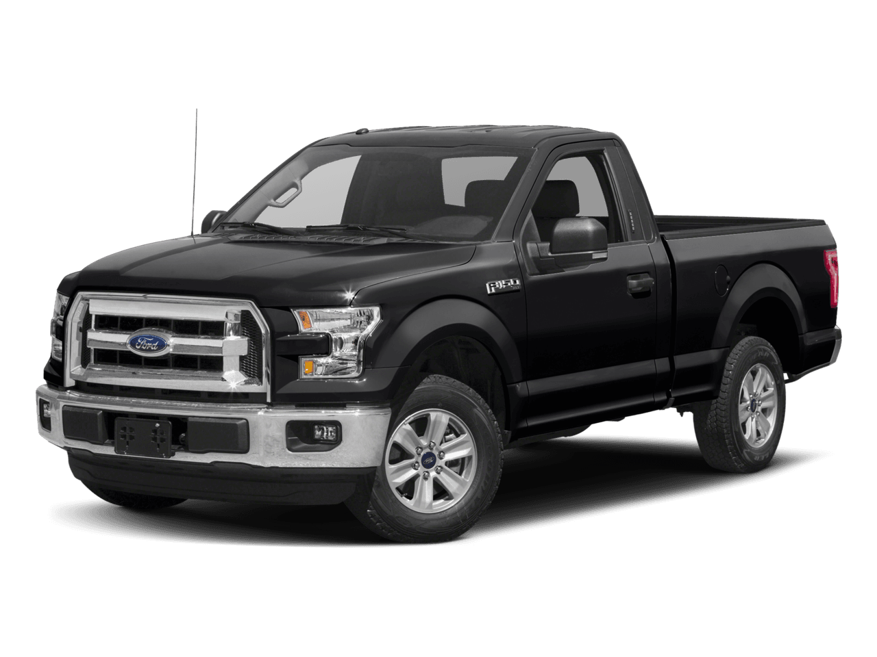 2017 Ford F-150 XLT 4WD Reg Cab 6.5' Box - Front 3/4, facing to the left