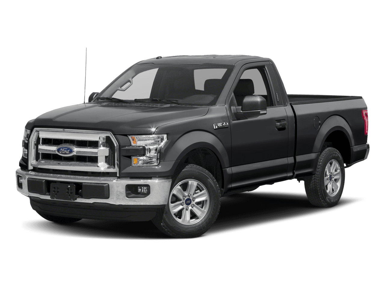 2017 Ford F-150 XLT 4WD Reg Cab 6.5' Box - Front 3/4, facing to the left