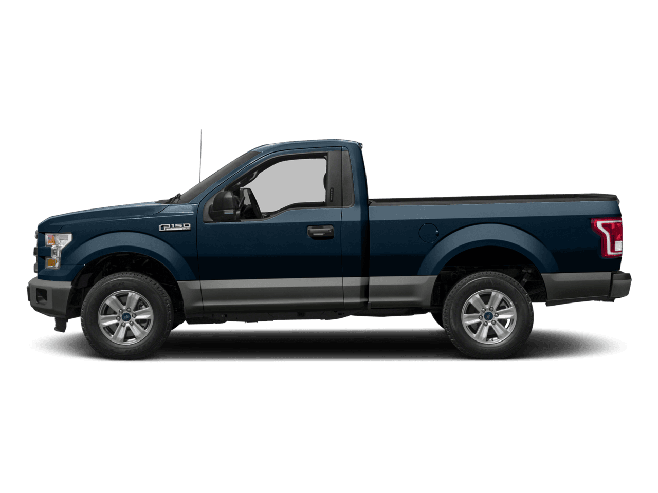 2017 Ford F-150 XLT 4WD Reg Cab 6.5' Box - Profile, facing to the left