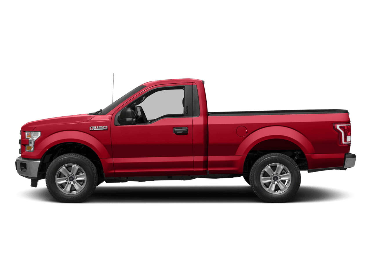 2017 Ford F-150 XLT 4WD Reg Cab 6.5' Box - Profile, facing to the left
