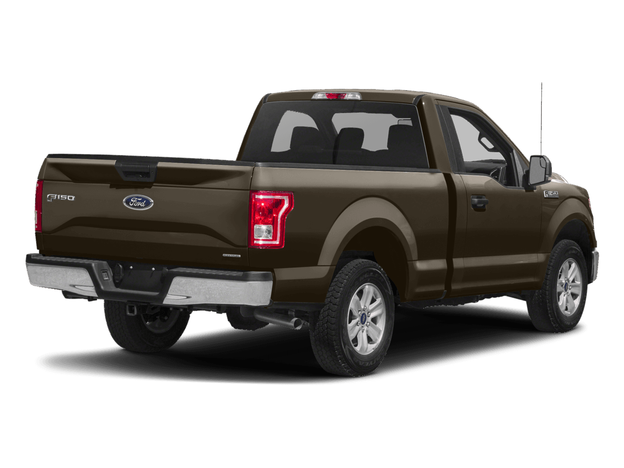 2017 Ford F-150 XLT 4WD Reg Cab 6.5' Box - Rear 3/4, facing to the right