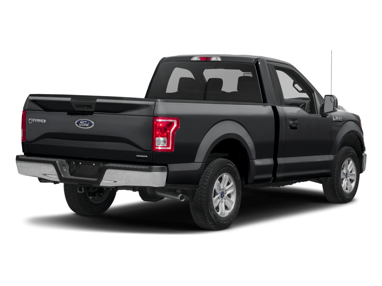 2017 Ford F-150 XLT 4WD Reg Cab 6.5' Box - Rear 3/4, facing to the right