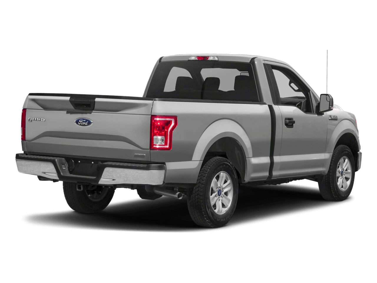 2017 Ford F-150 XLT 4WD Reg Cab 6.5' Box - Rear 3/4, facing to the right