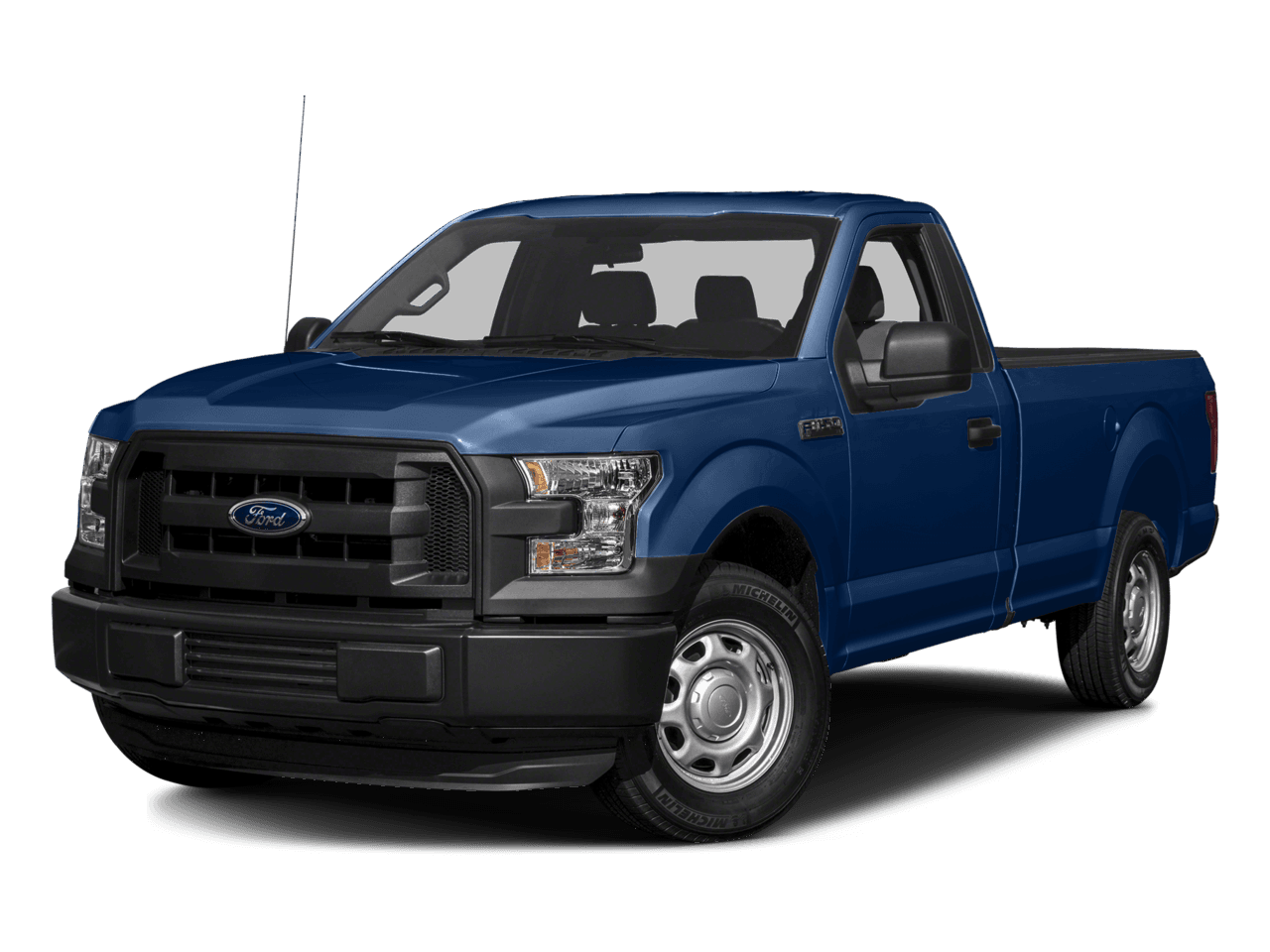 2017 Ford F-150 XL 2WD Reg Cab 8' Box - Front 3/4, facing to the left