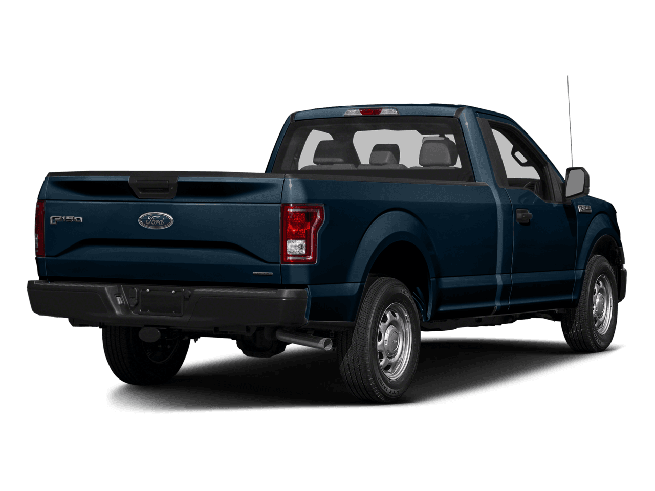 2017 Ford F-150 XL 2WD Reg Cab 8' Box - Rear 3/4, facing to the right