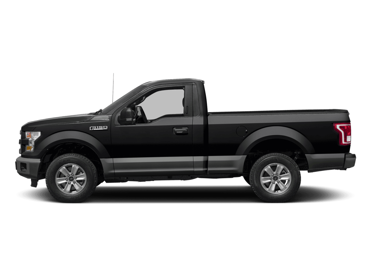 2017 Ford F-150 XLT 2WD Reg Cab 8' Box - Profile, facing to the left
