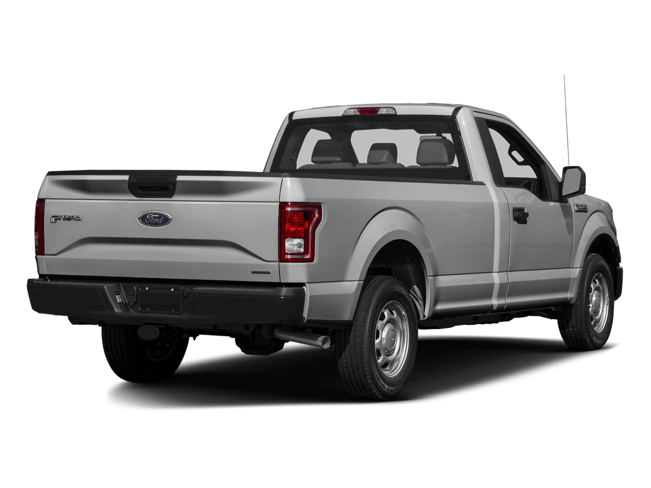 2017 Ford F-150 XL 4WD Reg Cab 8' Box - Rear 3/4, facing to the right