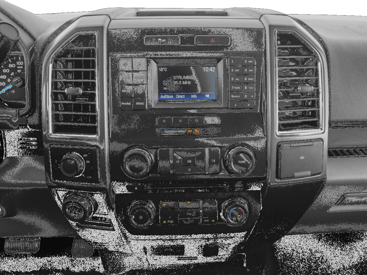 2017 Ford F-150 XLT 4WD Reg Cab 8' Box - Interior Stereo System