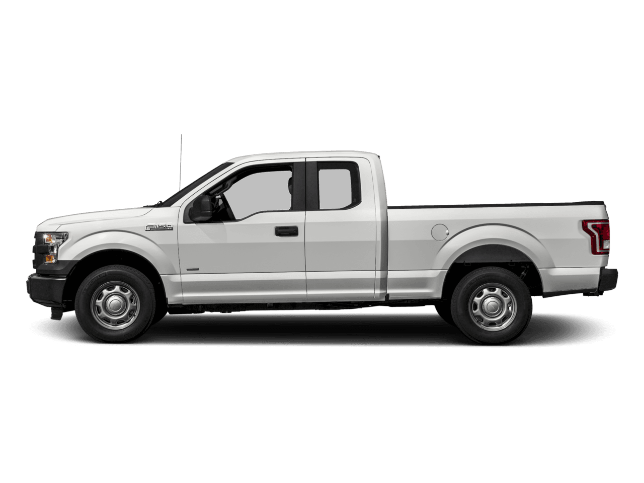 2017 Ford F-150 XL 2WD SuperCab 6.5' Box - Profile, facing to the left