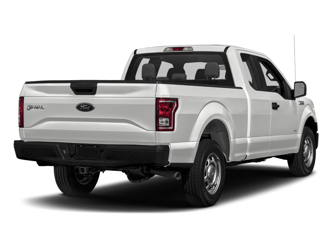 2017 Ford F-150 XL 2WD SuperCab 6.5' Box - Rear 3/4, facing to the right