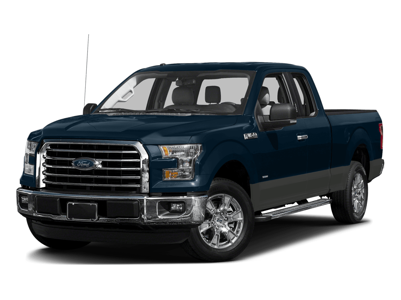 2017 Ford F-150 XLT 2WD SuperCab 6.5' Box - Front 3/4, facing to the left