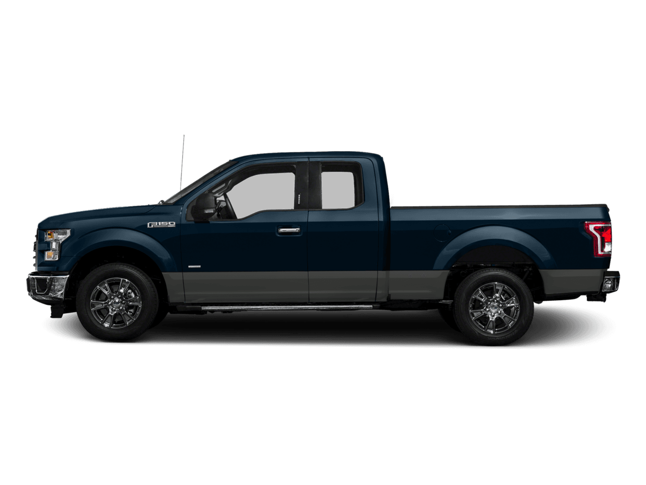 2017 Ford F-150 XLT 2WD SuperCab 6.5' Box - Profile, facing to the left
