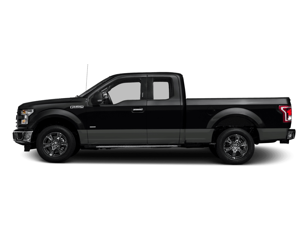 2017 Ford F-150 XLT 2WD SuperCab 6.5' Box - Profile, facing to the left