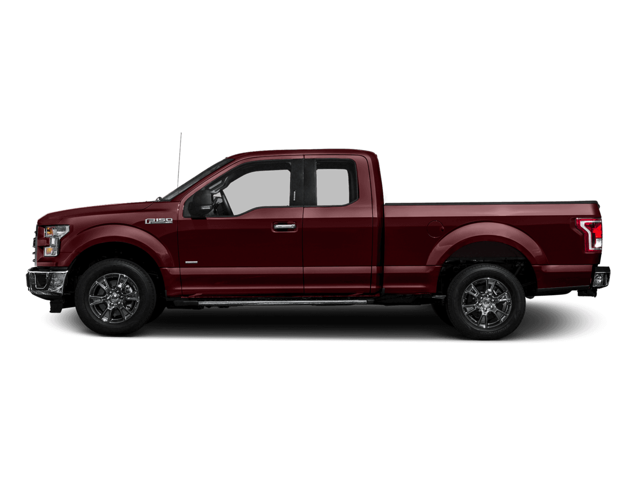 2017 Ford F-150 XLT 2WD SuperCab 6.5' Box - Profile, facing to the left