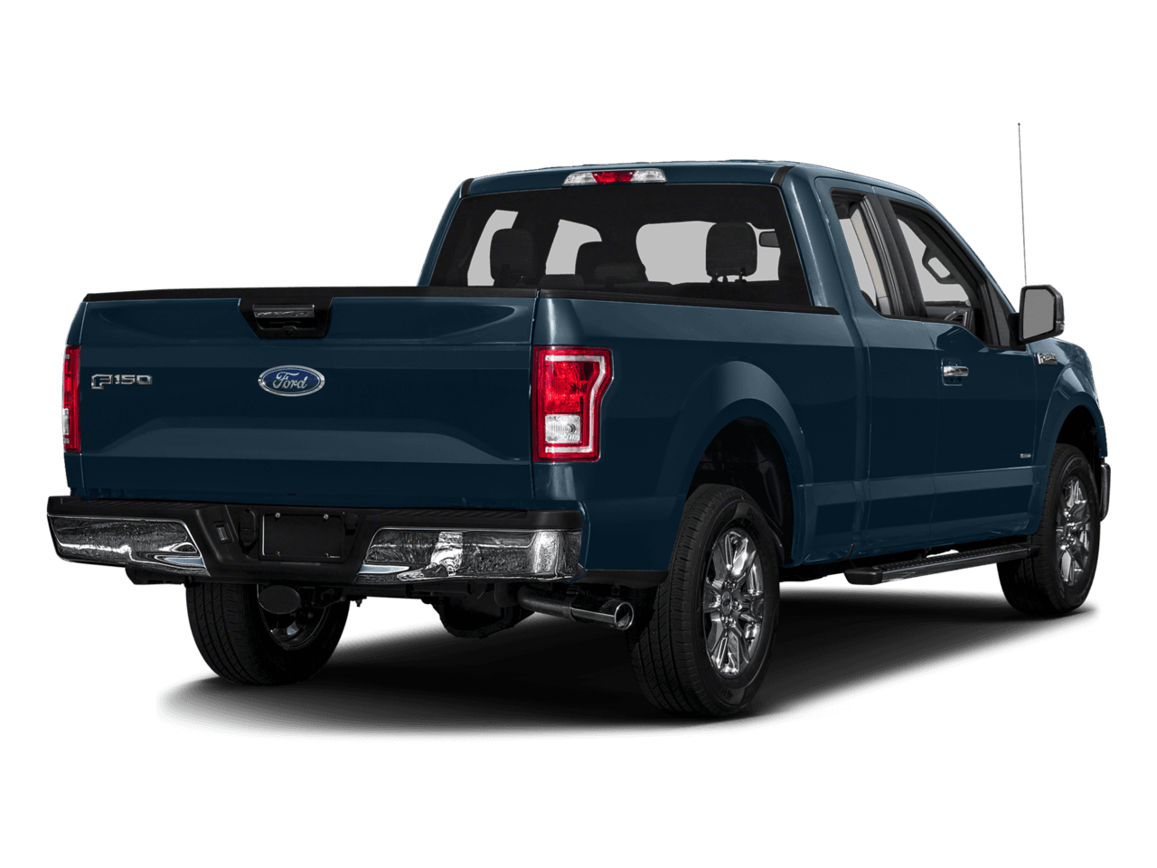 2017 Ford F-150 XLT 2WD SuperCab 6.5' Box - Rear 3/4, facing to the right