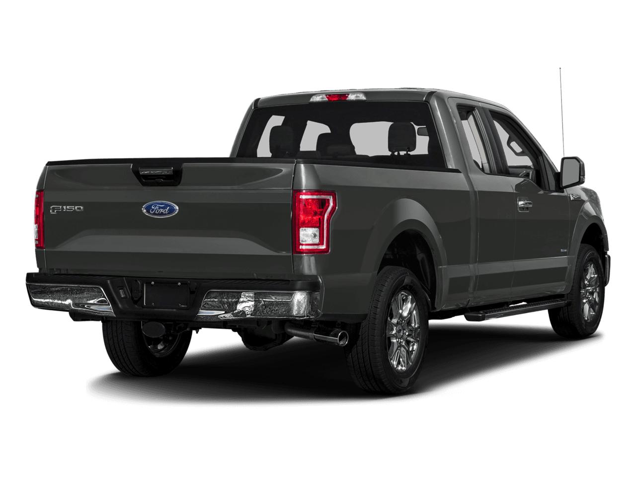2017 Ford F-150 XLT 2WD SuperCab 6.5' Box - Rear 3/4, facing to the right