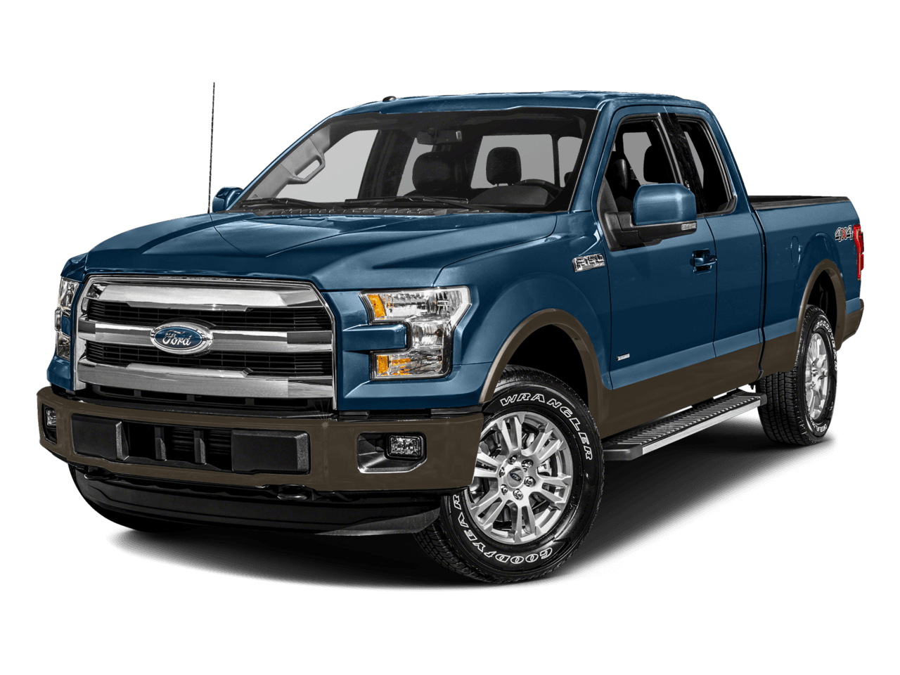 2017 Ford F-150 Lariat 2WD SuperCab 6.5' Box - Front 3/4, facing to the left