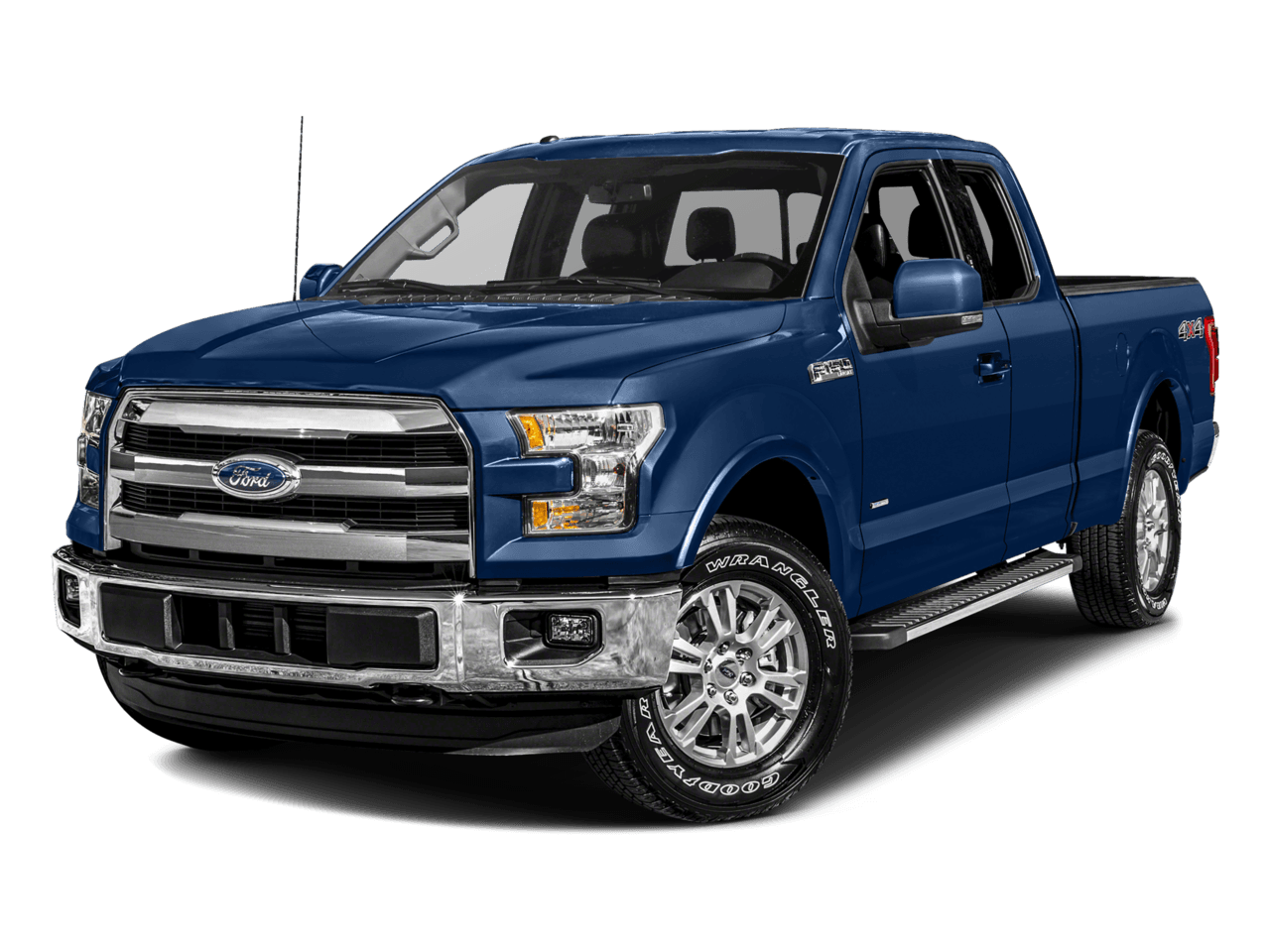 2017 Ford F-150 Lariat 2WD SuperCab 6.5' Box - Front 3/4, facing to the left