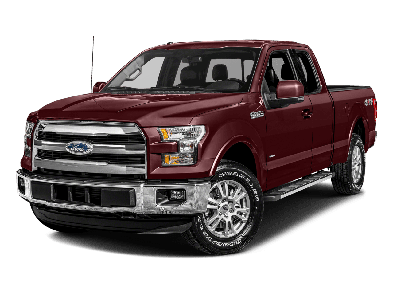 2017 Ford F-150 Lariat 2WD SuperCab 6.5' Box - Front 3/4, facing to the left