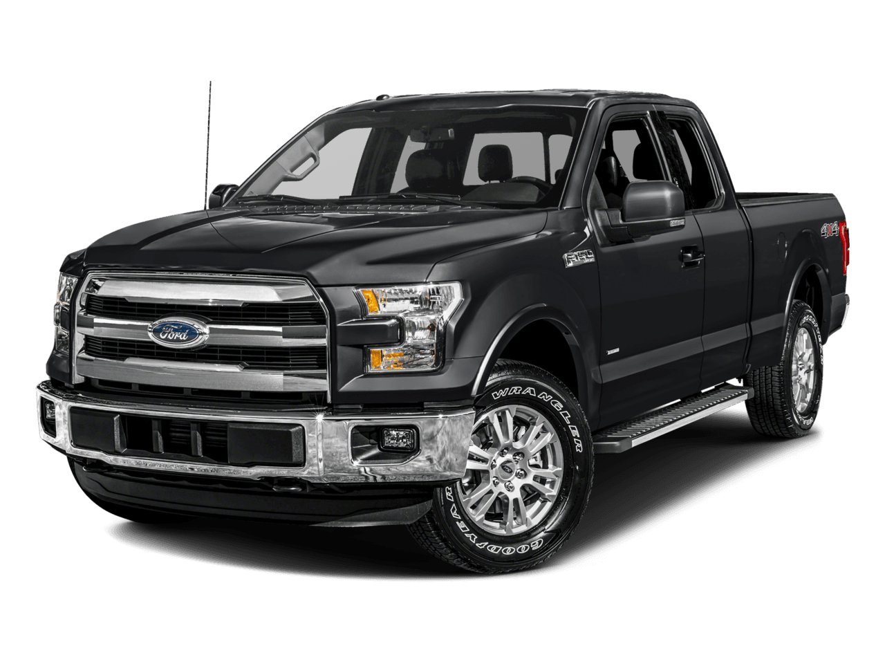 2017 Ford F-150 Lariat 2WD SuperCab 6.5' Box - Front 3/4, facing to the left