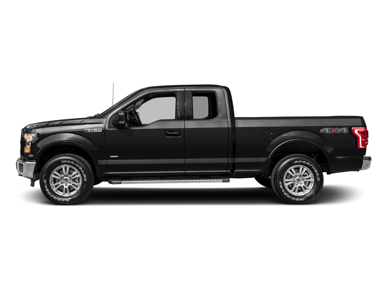 2017 Ford F-150 Lariat 2WD SuperCab 6.5' Box - Profile, facing to the left