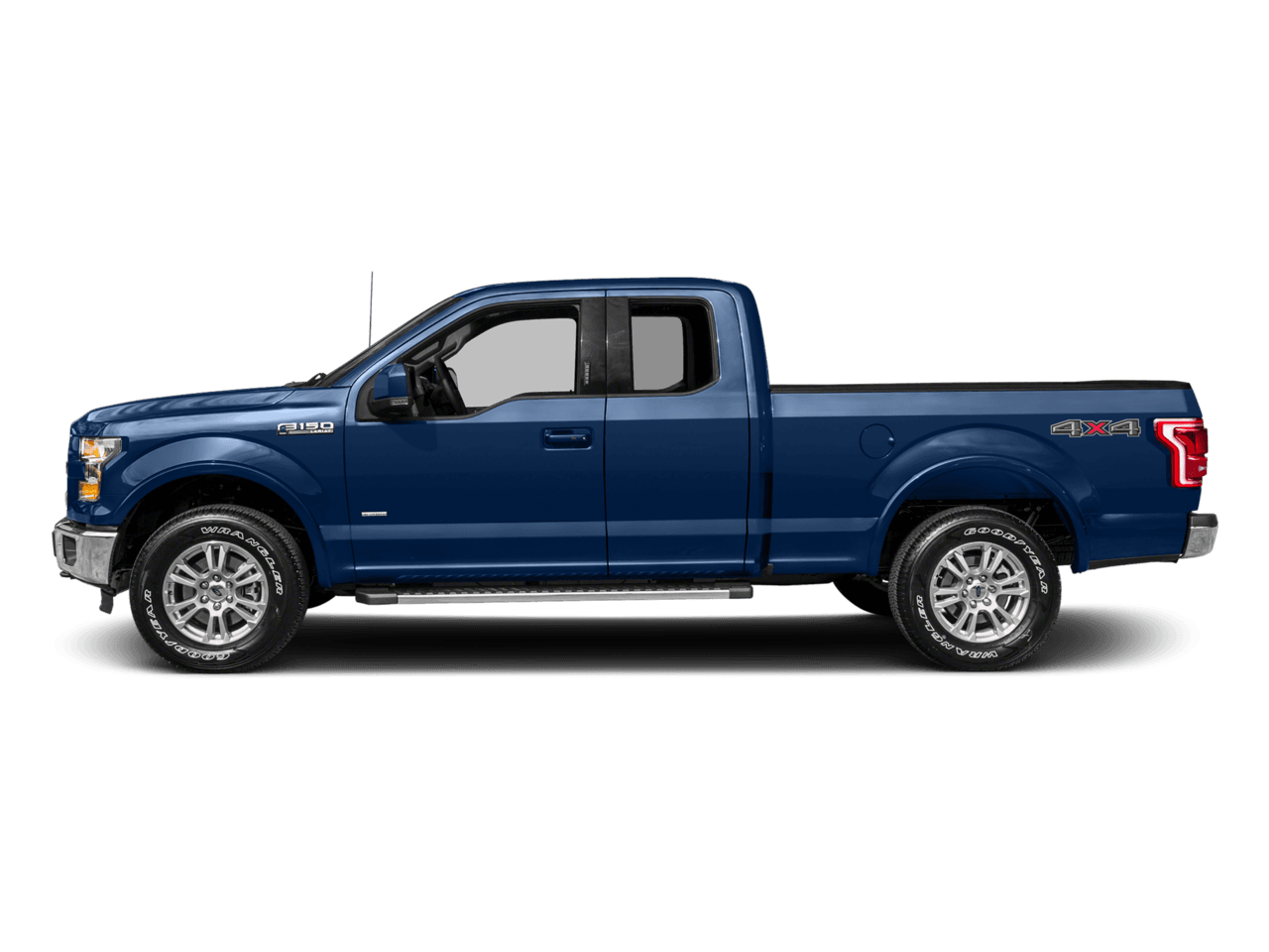 2017 Ford F-150 Lariat 2WD SuperCab 6.5' Box - Profile, facing to the left