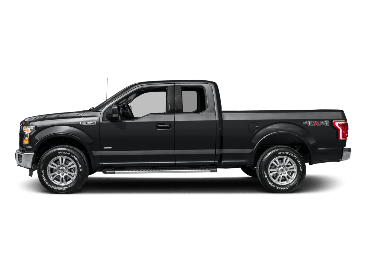 2017 Ford F-150 Lariat 2WD SuperCab 6.5' Box - Profile, facing to the left