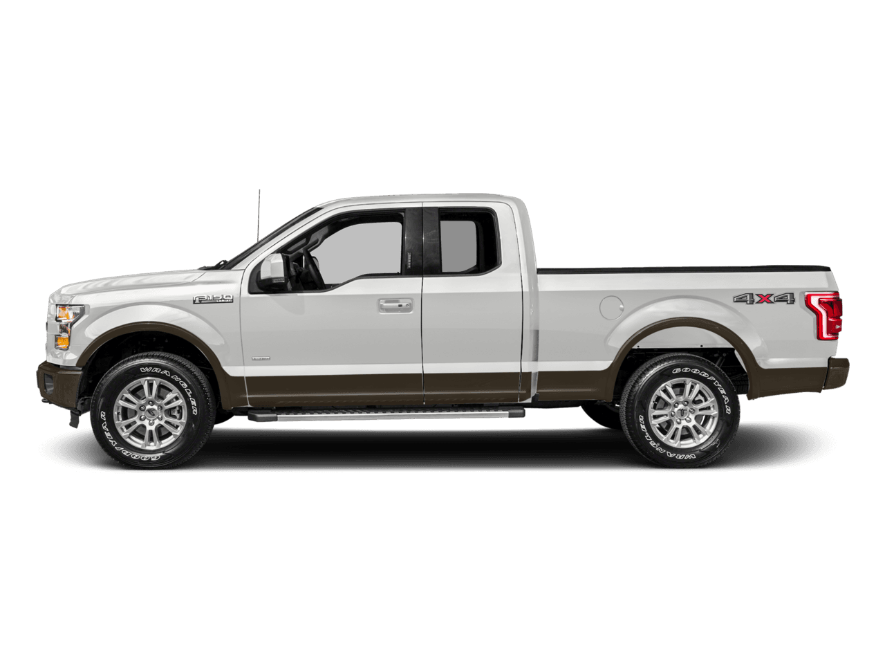 2017 Ford F-150 Lariat 2WD SuperCab 6.5' Box - Profile, facing to the left