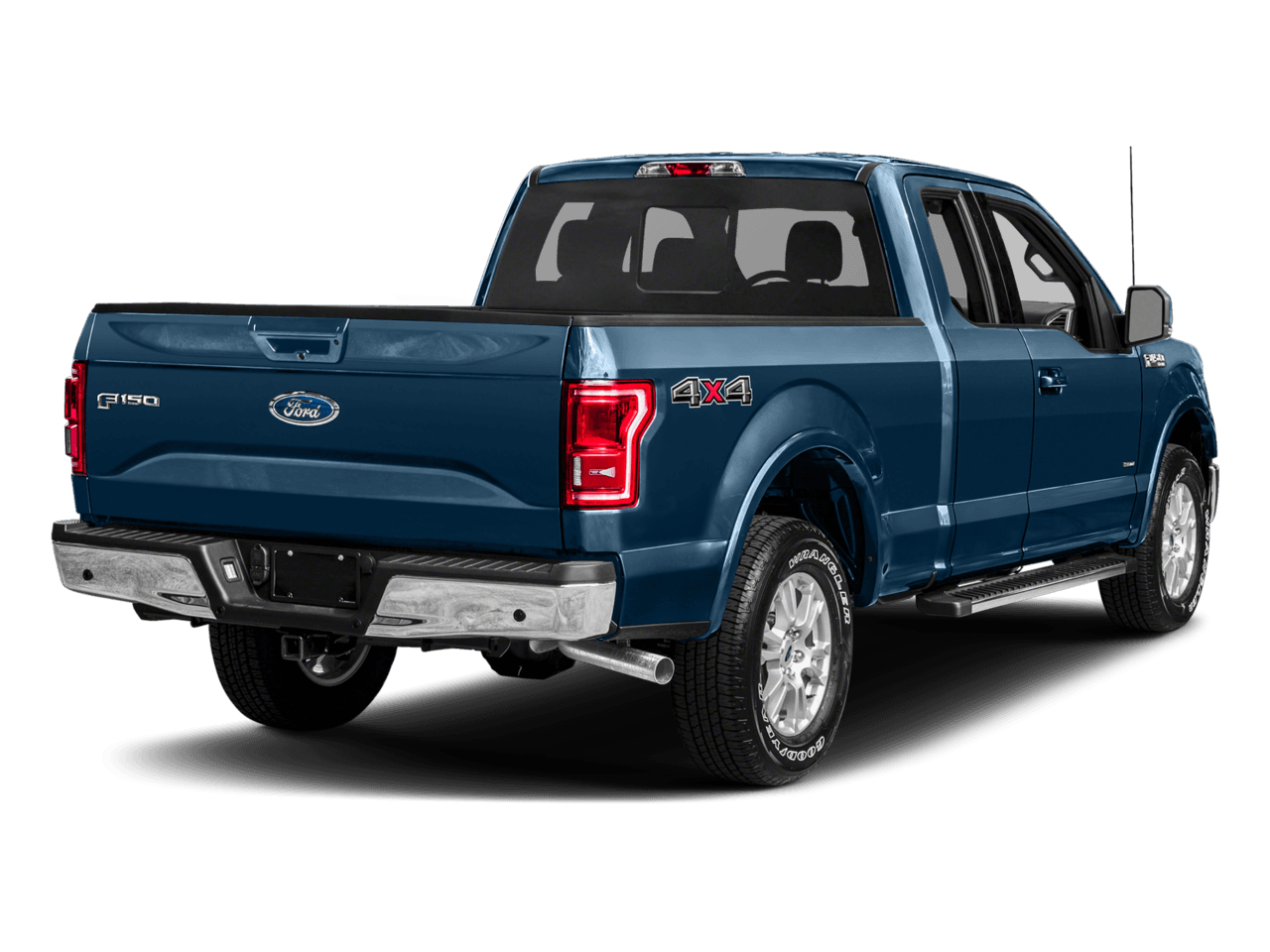 2017 Ford F-150 Lariat 2WD SuperCab 6.5' Box - Rear 3/4, facing to the right