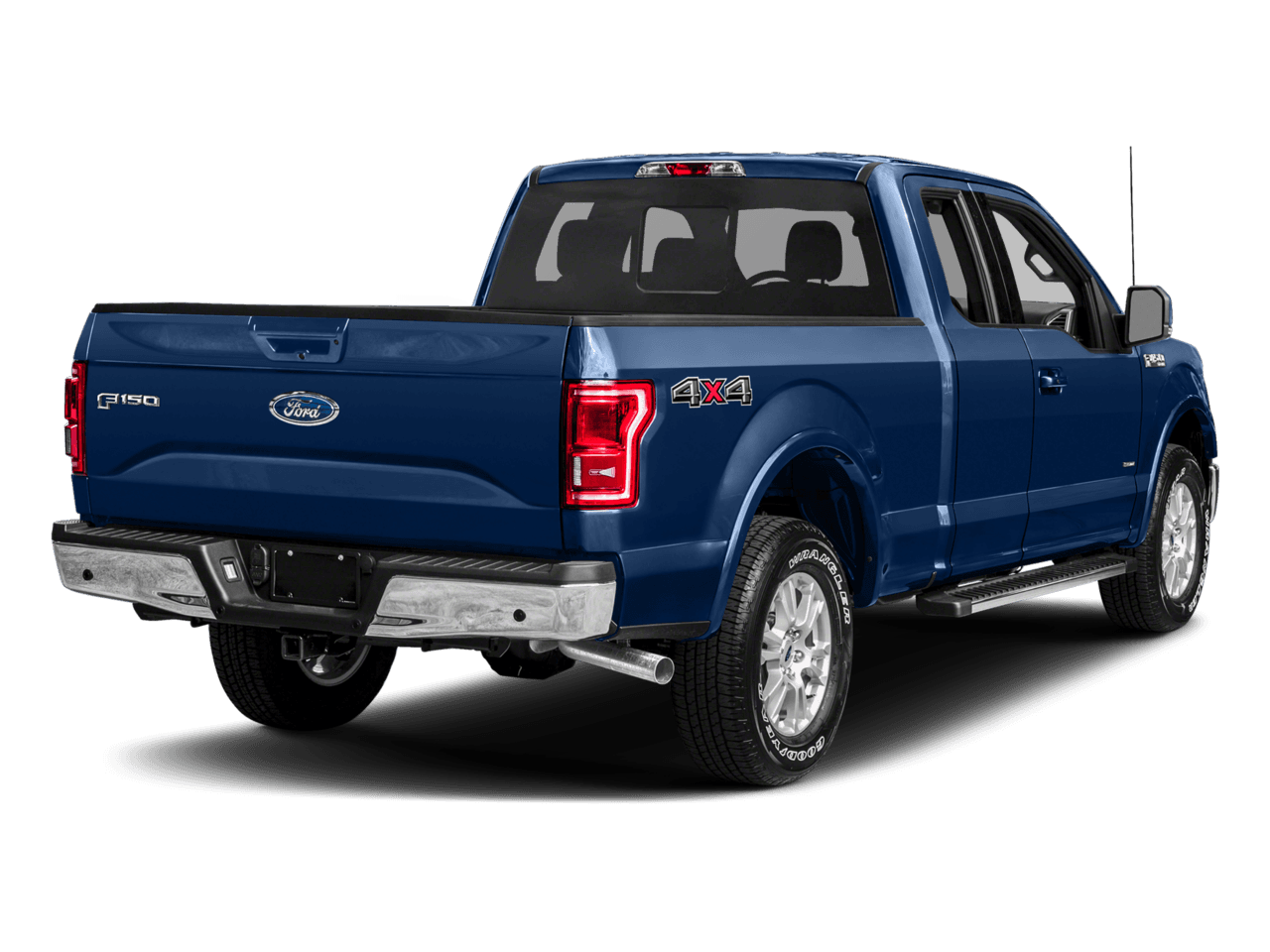 2017 Ford F-150 Lariat 2WD SuperCab 6.5' Box - Rear 3/4, facing to the right