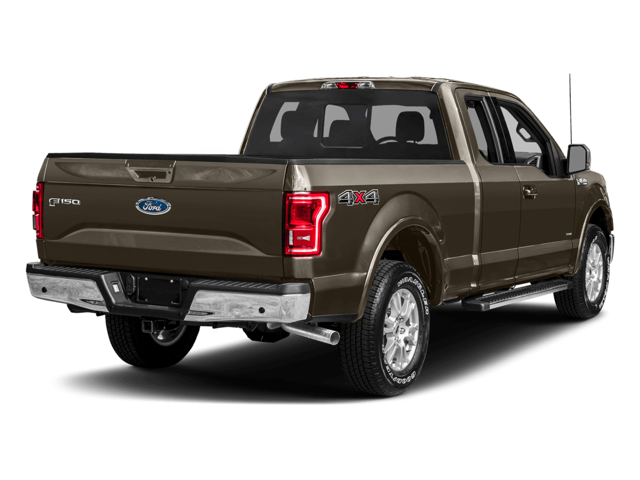 2017 Ford F-150 Lariat 2WD SuperCab 6.5' Box - Rear 3/4, facing to the right