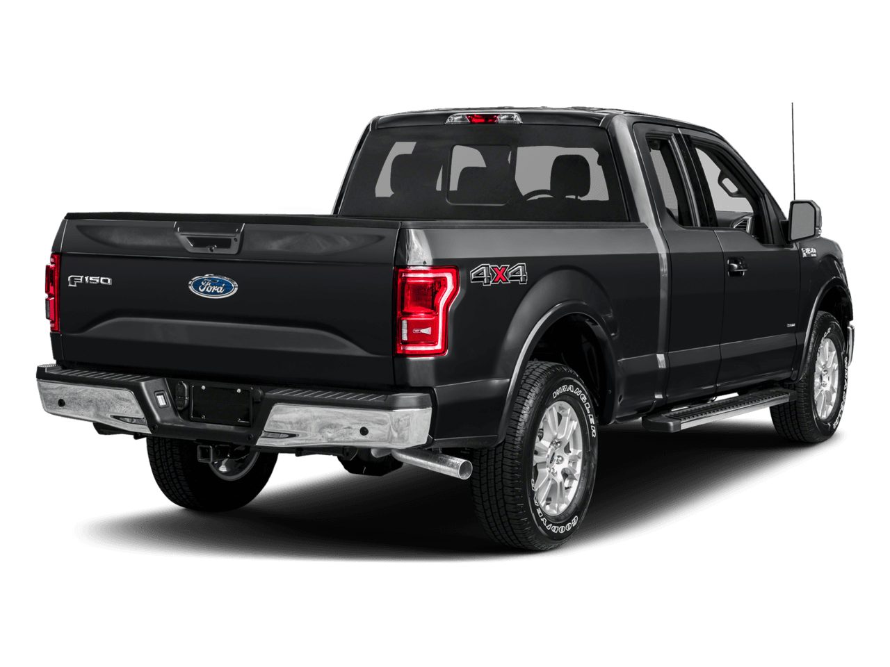 2017 Ford F-150 Lariat 2WD SuperCab 6.5' Box - Rear 3/4, facing to the right